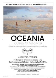 Theatrical poster for OCEANIA Journey To the Centre Australian Premiere