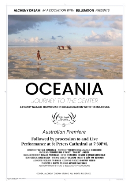 Theatrical poster for OCEANIA Journey To the Centre Australian Premiere